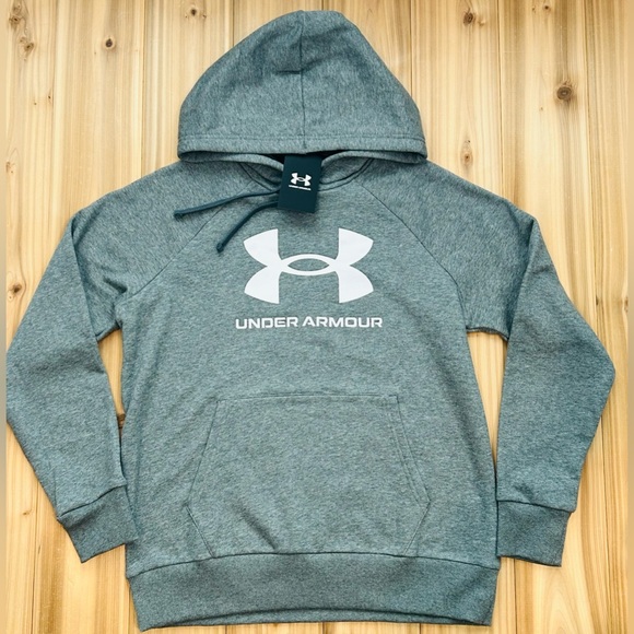 Under Armour Women's UA Rival Fleece Lockup Hoodie‎ Gray Size Small - Picture 7 of 14